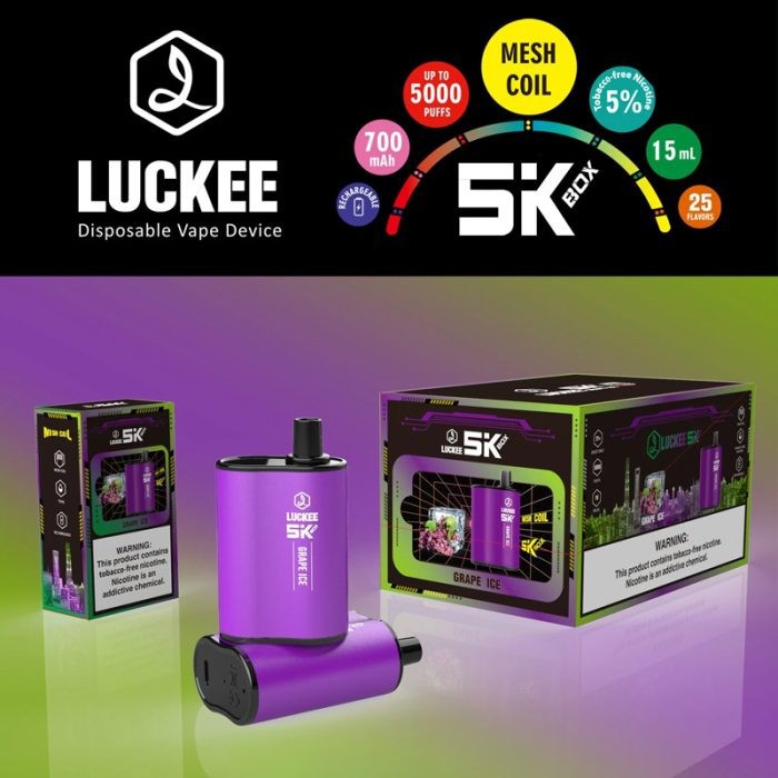 Luckee 5K BOX 5000 PUFFS Disposable Vape suppliers
