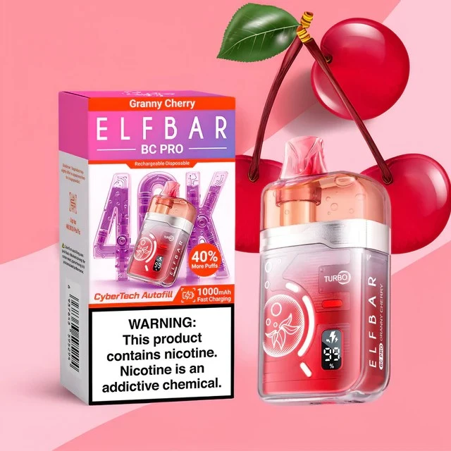 Elf Bar BC 40000 Pro Granny Cherry 5