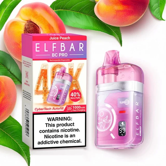 Elf Bar BC 40000 Pro Juice Peach 5