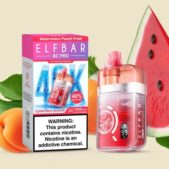 Elf Bar BC 40000 Pro Watermelon Peach Frost 5
