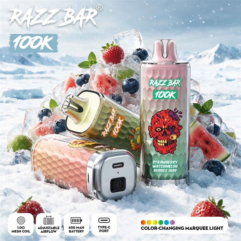 Razz Bar 100K Puff Germany Warehouse Fast Shipping 100000 Puffs Vape factory