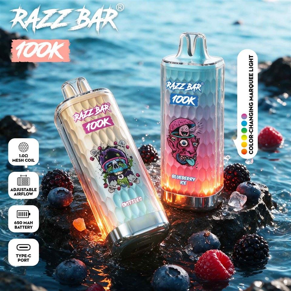 Razz Bar 100K Puff Germany Warehouse Fast Shipping 100000 Puffs Vape suppliers